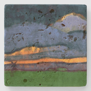 Marsh Landschaft mit einer Mühle   Emil Nolde   Steinuntersetzer