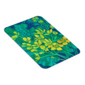 Marsh Marigold Summer Wildblumen Blumengemälde Magnet (Rechte Seite)