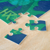 Marsh Marigold Summer Wildblumen Blumengemälde Puzzle (Seite)