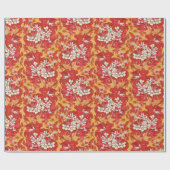 Marsh Marigold Wildblumen Buttercup Blume Rot Geschenkpapier (Flach)