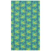 Marsh Marigold Wildblumen Gelbe Blumenmuster Tischdecke (Vorderseite)