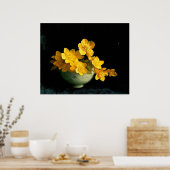 Marsh Marigolds, Stilllebenmalerei Poster (Küche)