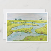 Marsh Postcard