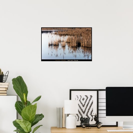 Marsh Reeds Poster (Heimbüro)