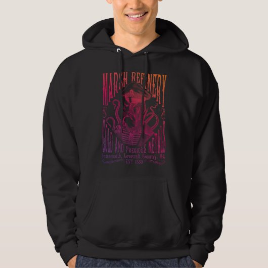 Marsh Refining Company Innsmouth Lovecraft Hoodie (Vorderseite)