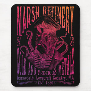 Marsh Refining Company Innsmouth Lovecraft Mousepad