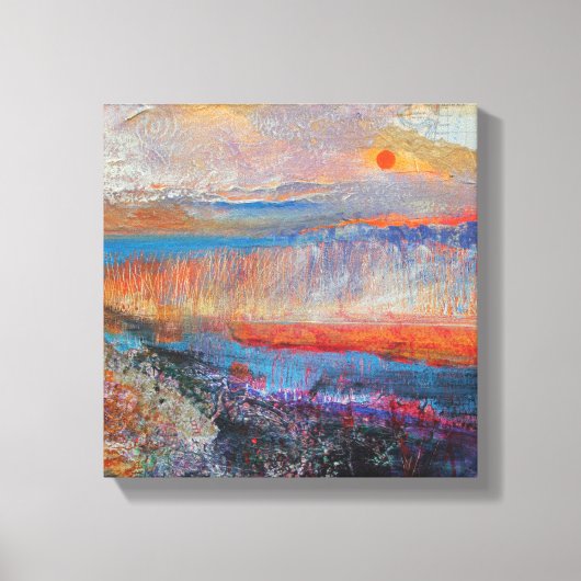 Marsh Sunset 2013 Leinwanddruck (Vorderseite)