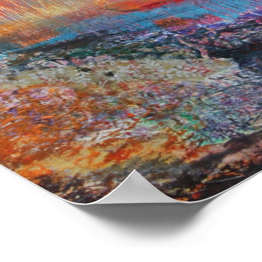 Marsh Sunset 2013 Poster (Ecke)