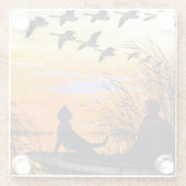 Marsh von Paul Bransom Glasuntersetzer (Rückseite)