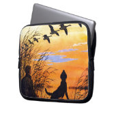 Marsh von Paul Bransom Laptopschutzhülle (Vorderseite Links)