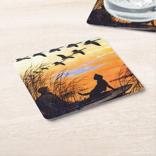 Marsh von Paul Bransom Rechteckiger Pappuntersetzer (angewinkelt)