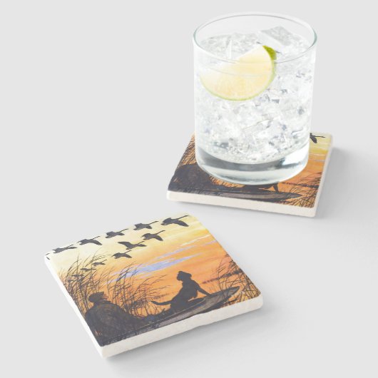 Marsh von Paul Bransom Steinuntersetzer (Seitenansicht)