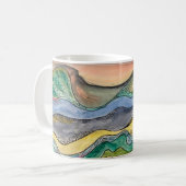 Marsh Watercolor auf Kaffee-Tasse Kaffeetasse (Vorderseite Links)