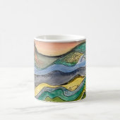 Marsh Watercolor auf Kaffee-Tasse Kaffeetasse (Mittel)