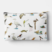 Marsh Wetlands Zipper Pouch Zubehörtasche (Rückseite)