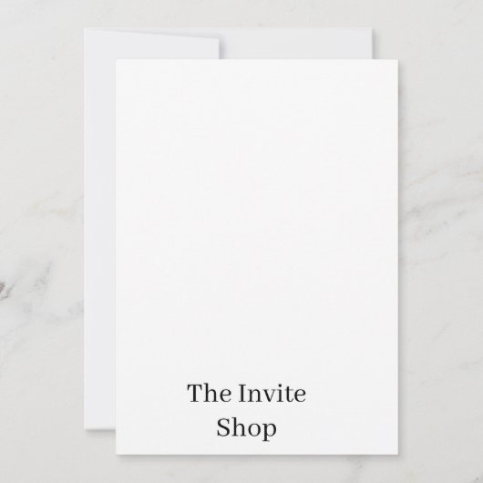 Marsha & Bear Geburtstagseinladungsthema Einladung (Rückseite)