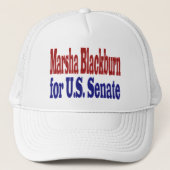 Marsha Blackburn für US-Senatshut Truckerkappe (Vorderseite)