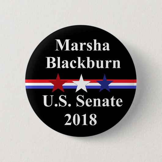 Marsha Blackburn Senat Tennessee 2018 Button (Vorderseite)