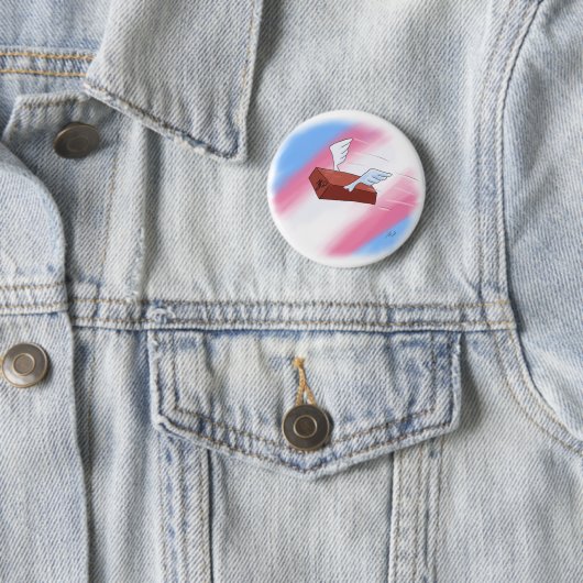 Marsha P. Johnson singt ihre Befürchtungen Button (Beispiel)