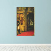 Marshal Davout im Kloster Chudow Leinwanddruck (Insitu (Holzboden))