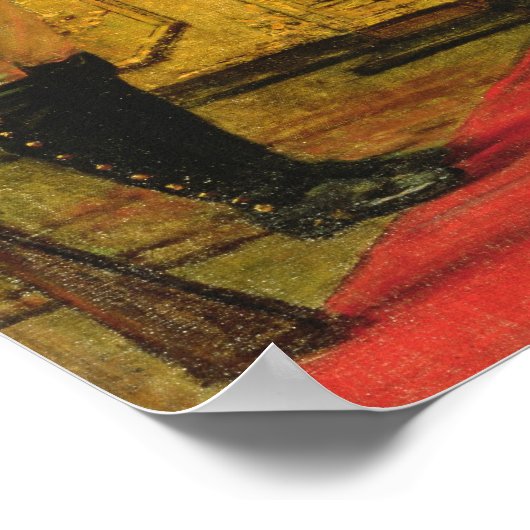 Marshal Davout im Kloster Chudow Poster (Ecke)