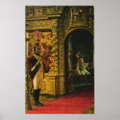 Marshal Davout im Kloster Chudow Poster (Vorne)