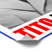 MARSHAL JOSIP BROZ TITO BOSS POSTER (Ecke)