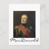 Marshal MacDonald Postkarte (Vorderseite)