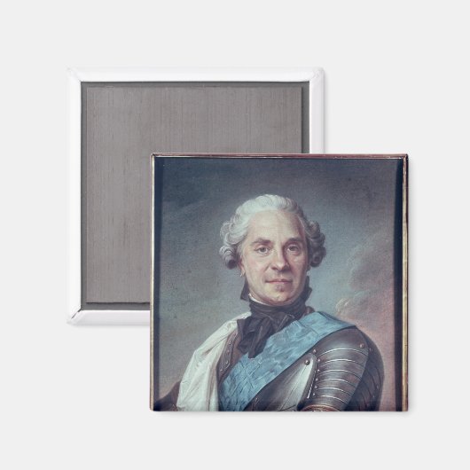 Marshal Maurice de Saxe Magnet (Vorderseite/Rückseite)