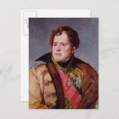 Marshal Michel Ney Duke of Elchingen, c.1804 Postkarte (Vorne/Hinten)
