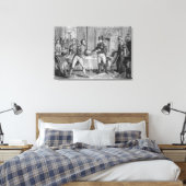 Marshal Pierre Francois Joseph Lefebvre Leinwanddruck (Insitu (Schlafzimmer))