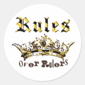 Marshal Rules Stickers (Vorderseite)