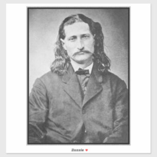 Marshal Wild Bill Hickok Old West Gunfighter Aufkleber