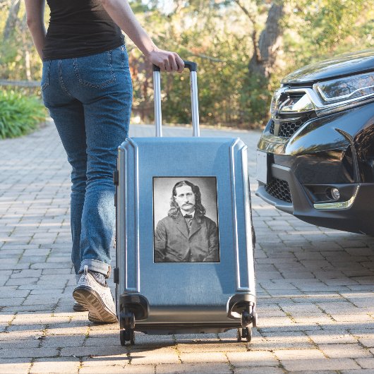 Marshal Wild Bill Hickok Old West Gunfighter Aufkleber (Koffer Insitu)