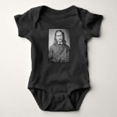 Marshal Wild Bill Hickok Old West Gunfighter Baby Strampler (Vorderseite)