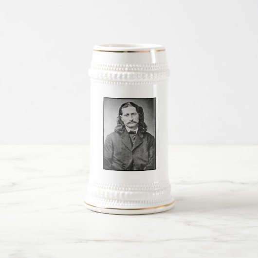 Marshal Wild Bill Hickok Old West Gunfighter Bierglas (Mittel)