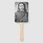 Marshal Wild Bill Hickok Old West Gunfighter Fächer (Rückseite)