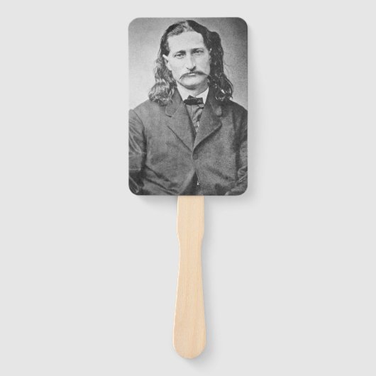 Marshal Wild Bill Hickok Old West Gunfighter Fächer (Vorderseite)