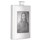 Marshal Wild Bill Hickok Old West Gunfighter Flachmann (Rechts)