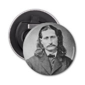 Marshal Wild Bill Hickok Old West Gunfighter Flaschenöffner (Vorderseite)