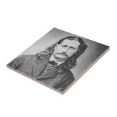 Marshal Wild Bill Hickok Old West Gunfighter Fliese (Seite)
