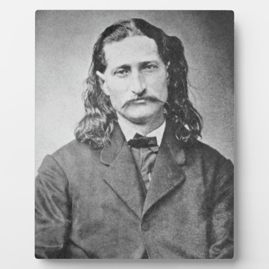 Marshal Wild Bill Hickok Old West Gunfighter Fotoplatte (Vorderseite)