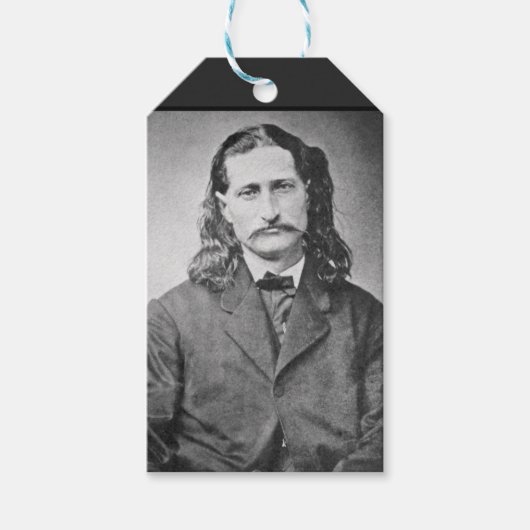 Marshal Wild Bill Hickok Old West Gunfighter Geschenkanhänger (Vorderseite)