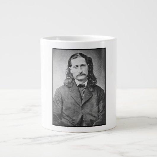 Marshal Wild Bill Hickok Old West Gunfighter Jumbo-Tasse (Vorderseite)