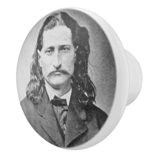 Marshal Wild Bill Hickok Old West Gunfighter Keramikknauf (Rechts)