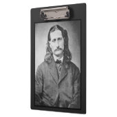 Marshal Wild Bill Hickok Old West Gunfighter Klemmbrett (Links)