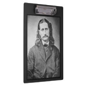 Marshal Wild Bill Hickok Old West Gunfighter Klemmbrett (Rechts)