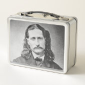 Marshal Wild Bill Hickok Old West Gunfighter Metall Brotdose (Rückseite)
