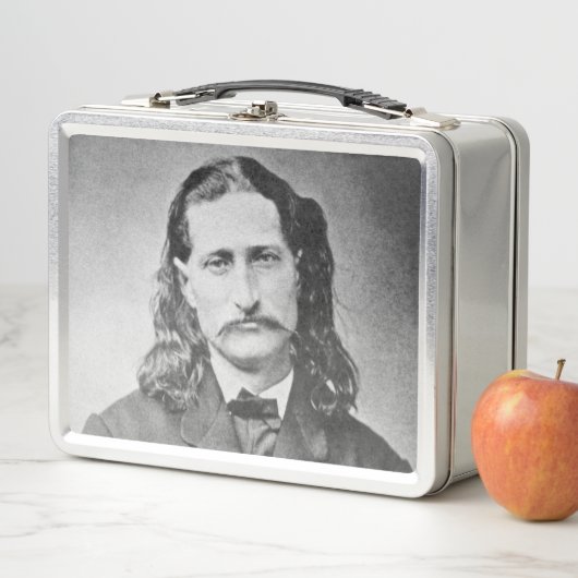 Marshal Wild Bill Hickok Old West Gunfighter Metall Brotdose (Beispiel)