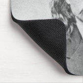 Marshal Wild Bill Hickok Old West Gunfighter Mousepad (Ecke)